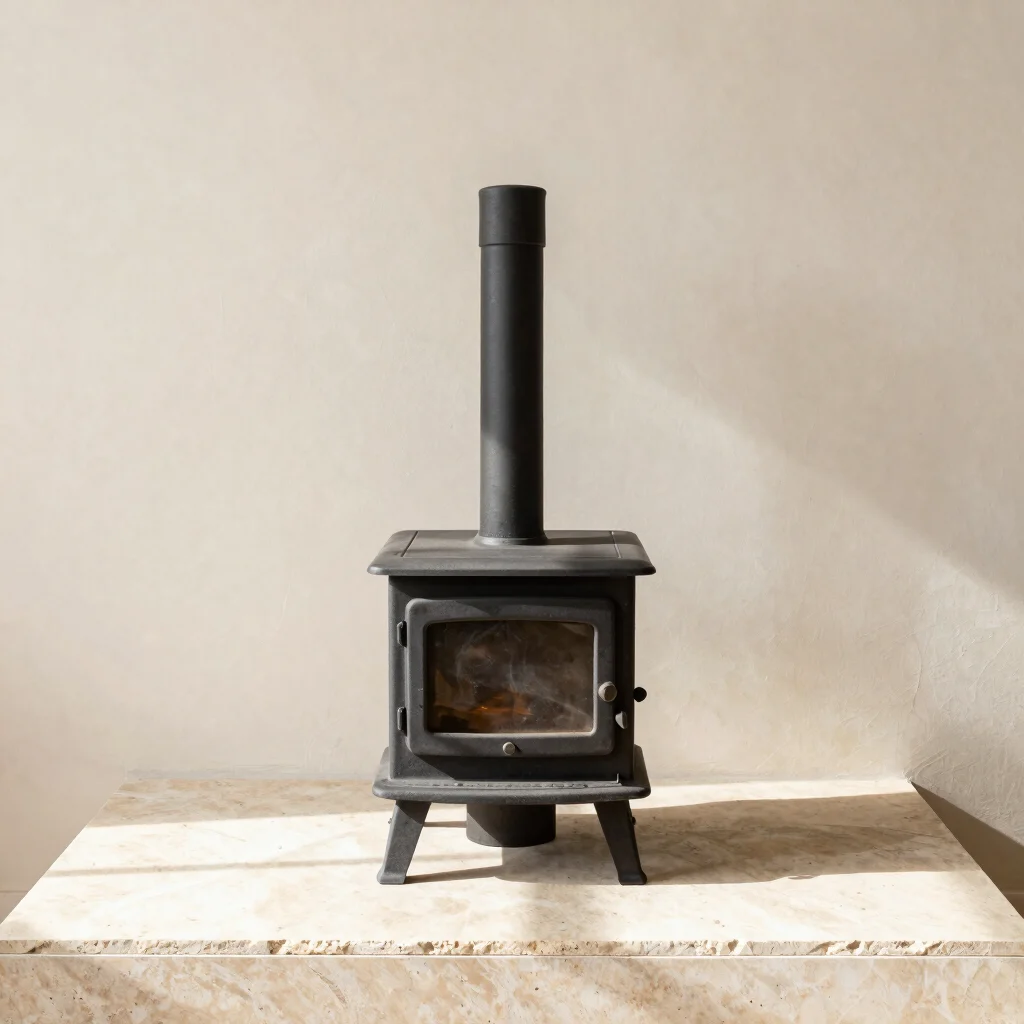 Traditional Cast Iron Sobba Wood Stove